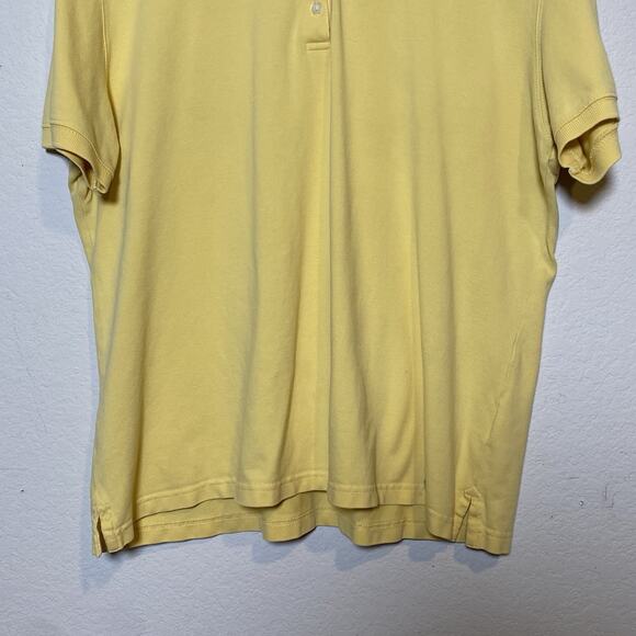 Carhartt Buttery Yellow Polo Womens XL Preppy Casual Classic Relaxed Outdoor Rug - Picture 8 of 9